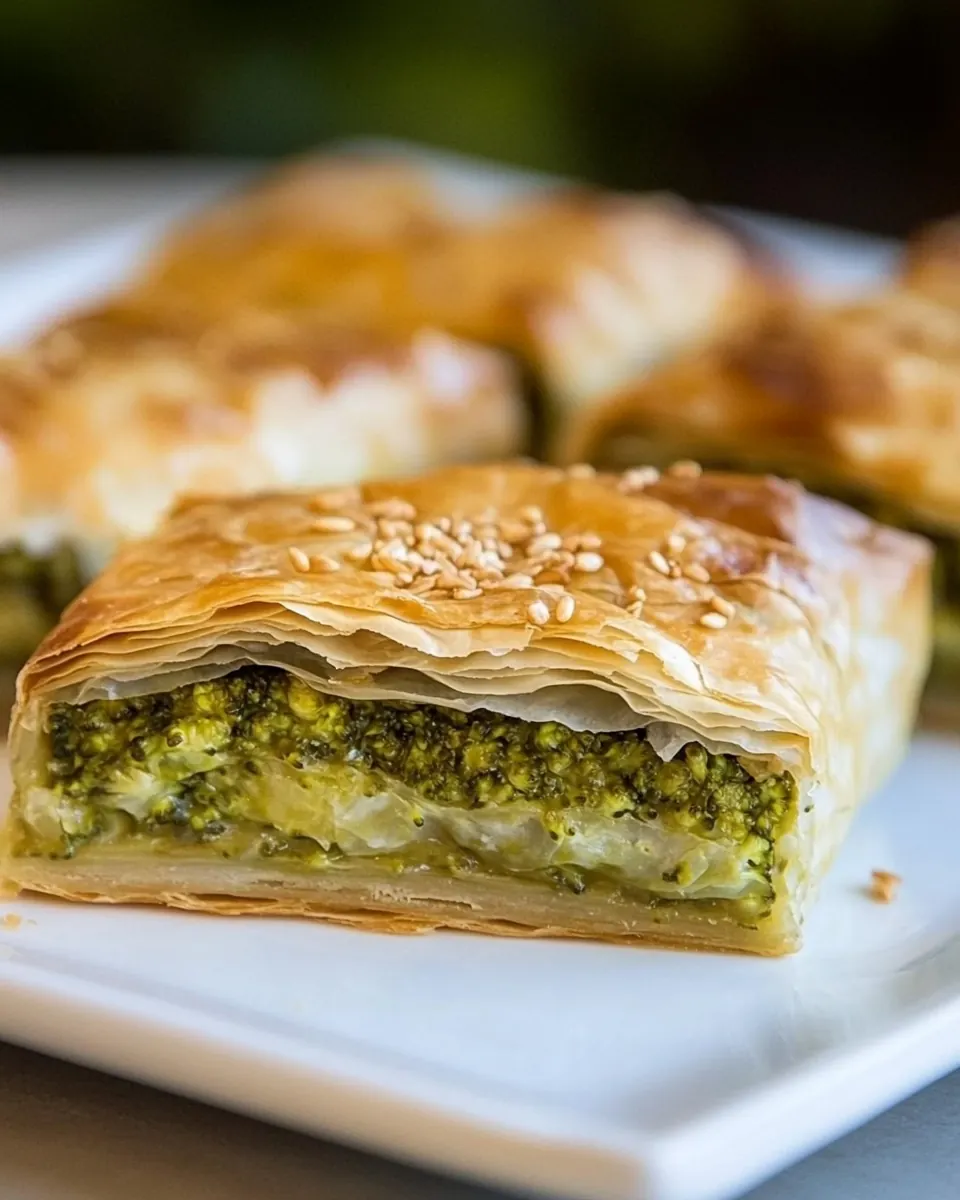 Broccoli Spanakopita