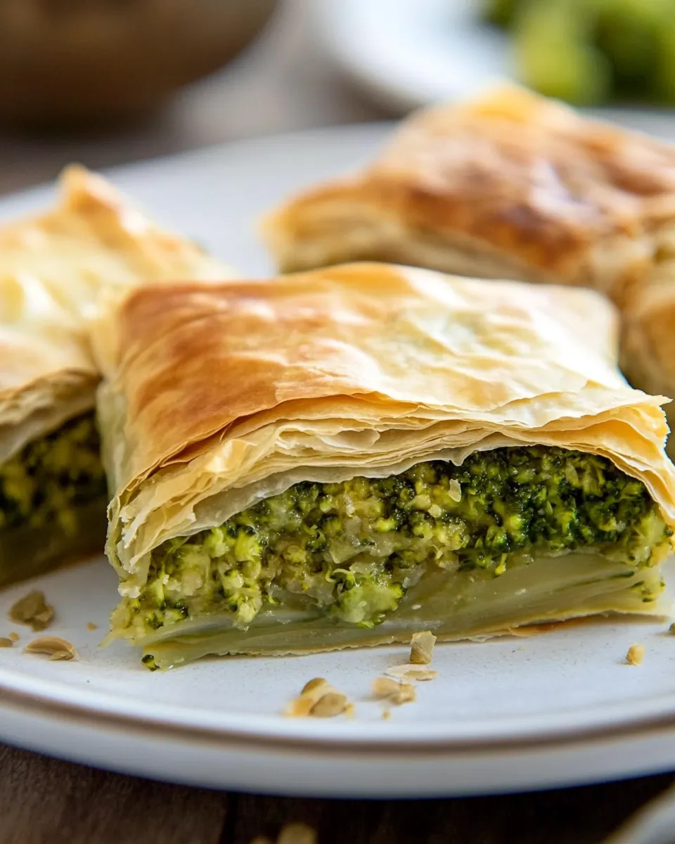 Broccoli Spanakopita