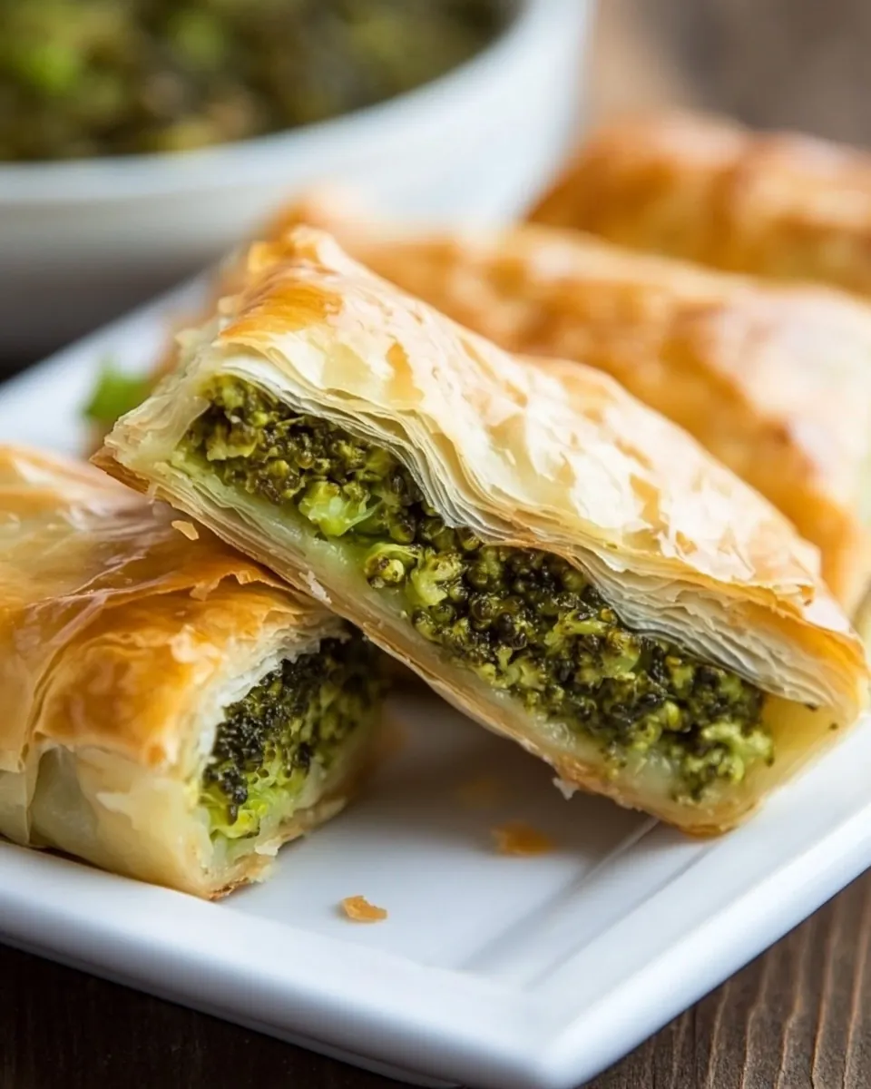 Broccoli Spanakopita