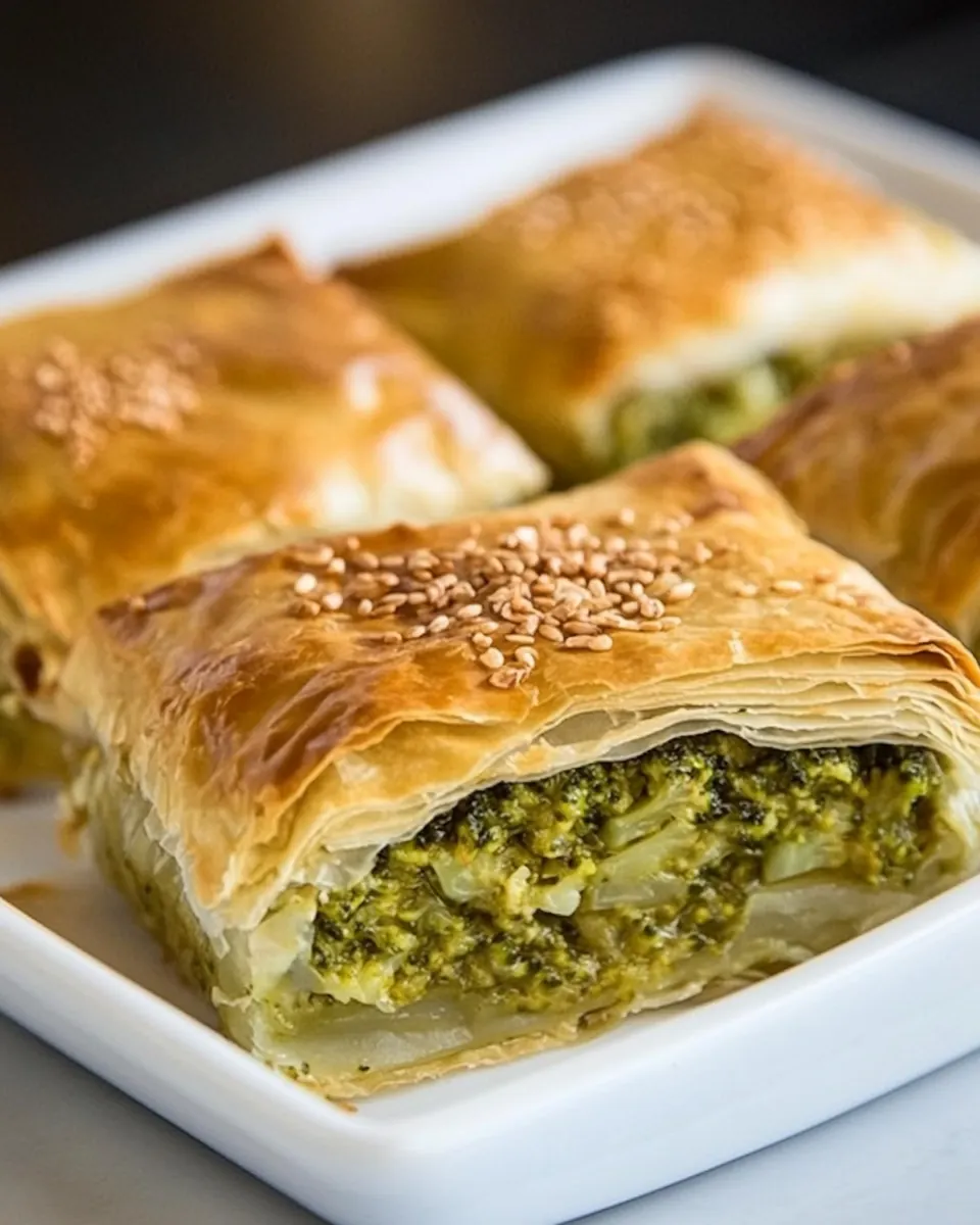 Broccoli Spanakopita
