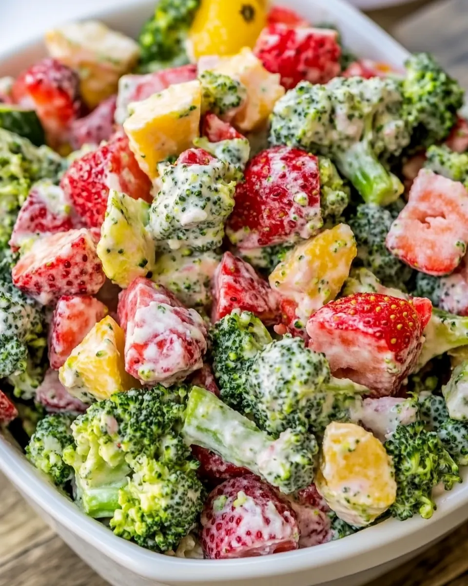 Broccoli Strawberry Salad