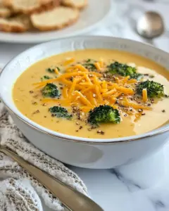 Broccoli and Cheese Soup
