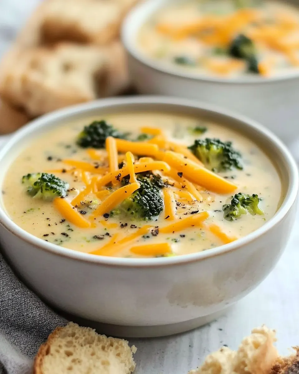 Broccoli and Cheese Soup