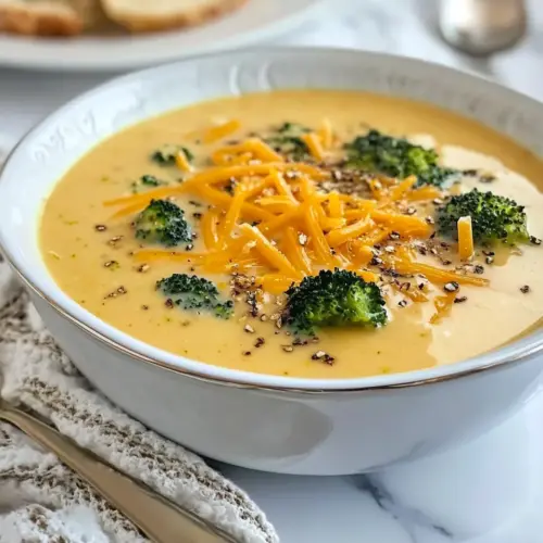 Broccoli and Cheese Soup
