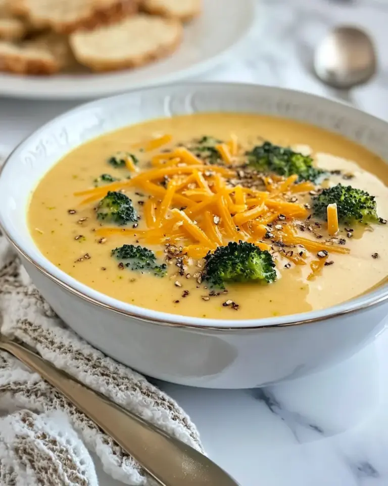 Broccoli and Cheese Soup