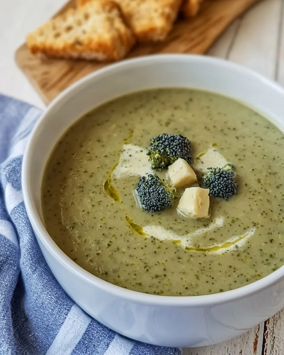Broccoli and Stilton Soup