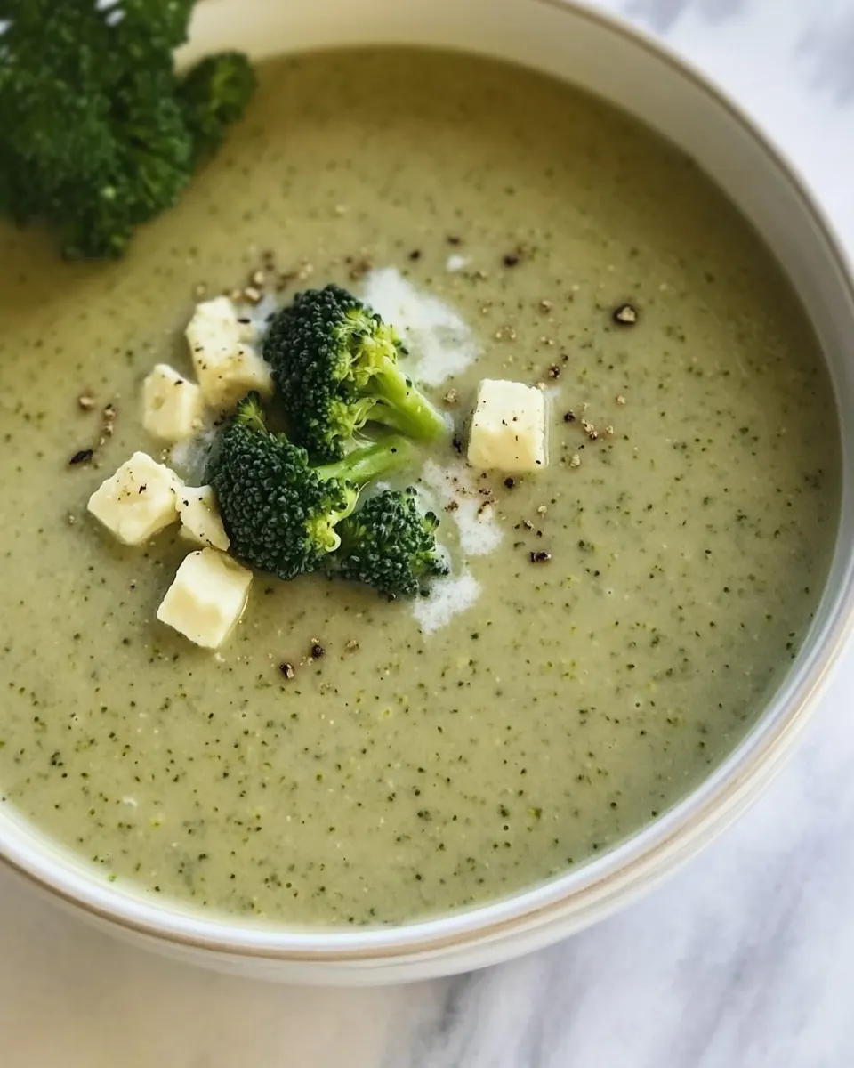 Broccoli and Stilton Soup