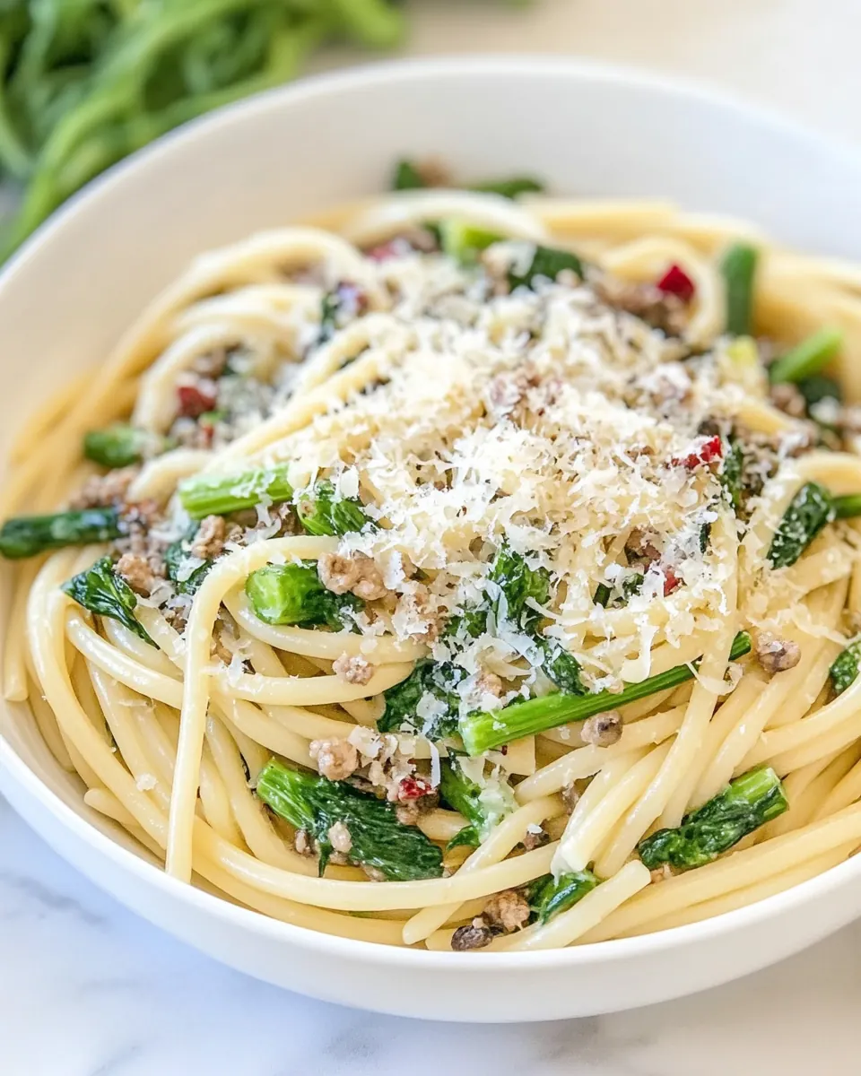 Broccolini Pasta