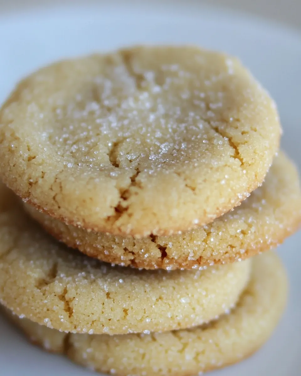 Brown Butter Hazelnut Sugar Cookies
