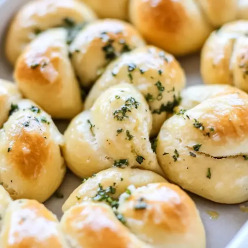 Brown Butter Herb Garlic Knots