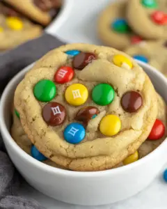 Brown Butter M&M Cookies