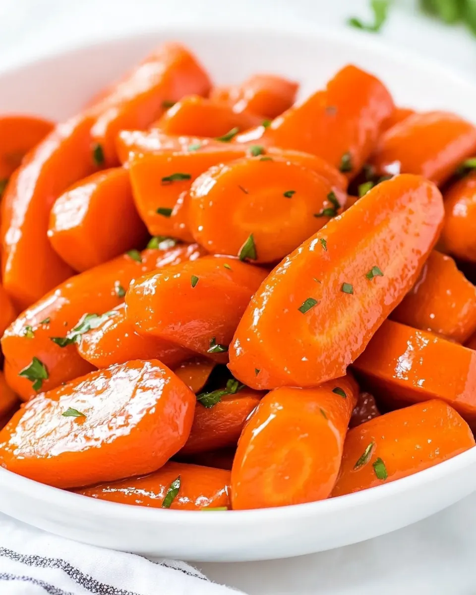 Brown Sugar Glazed Carrots