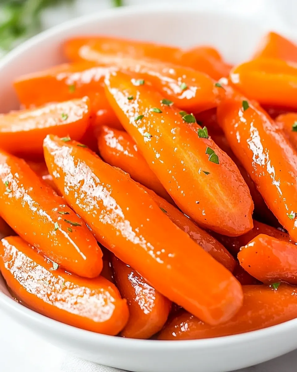 Brown Sugar Glazed Carrots