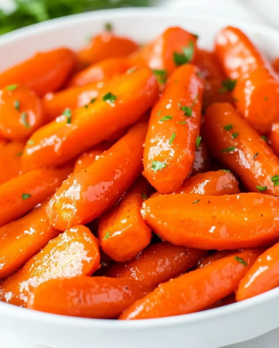 Brown Sugar Glazed Carrots