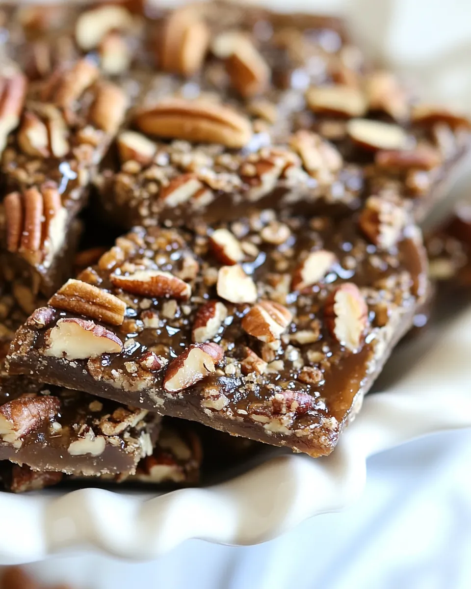Brown Sugar Pecan Toffee