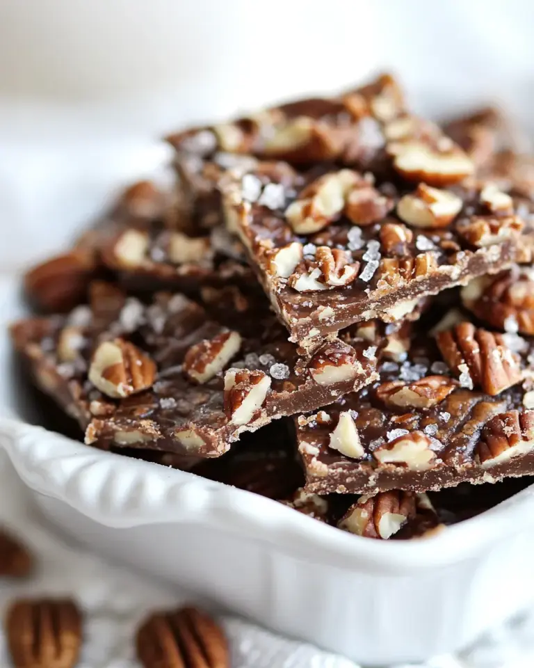 Brown Sugar Pecan Toffee