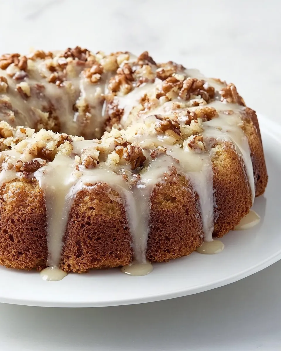 Browned Butter Hummingbird Coffee Cake