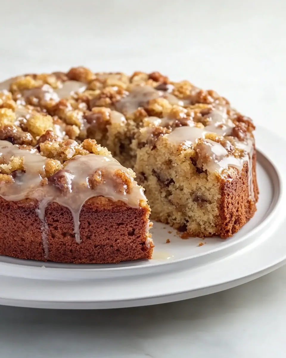 Browned Butter Hummingbird Coffee Cake