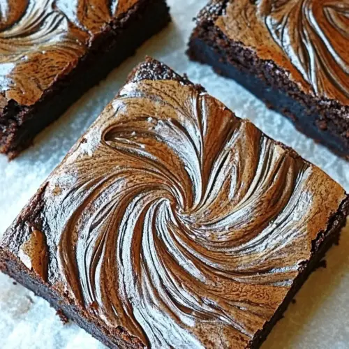 Brownies with Nutella Swirl