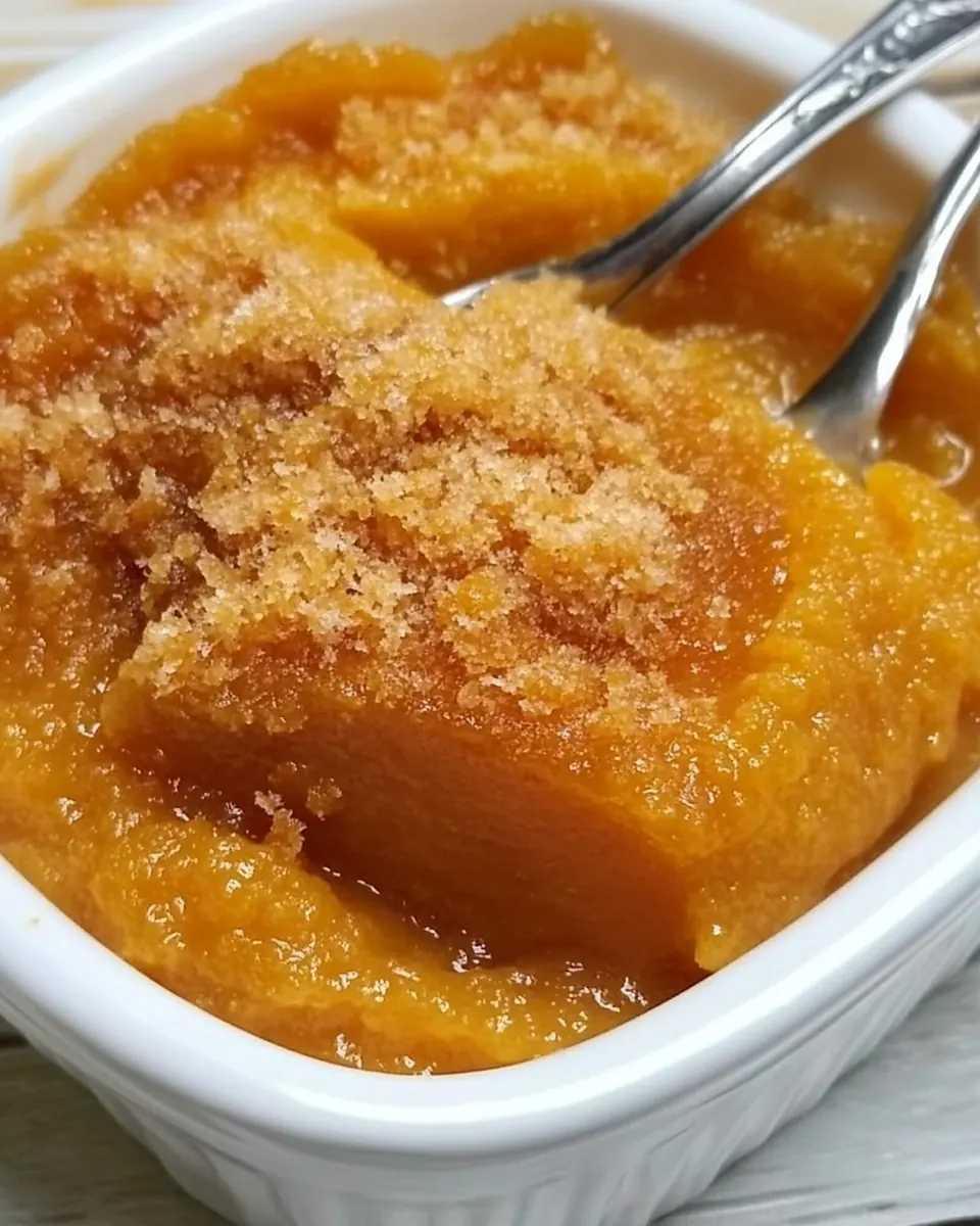 Bruleed Sweet Potatoes