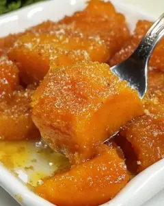 Bruleed Sweet Potatoes