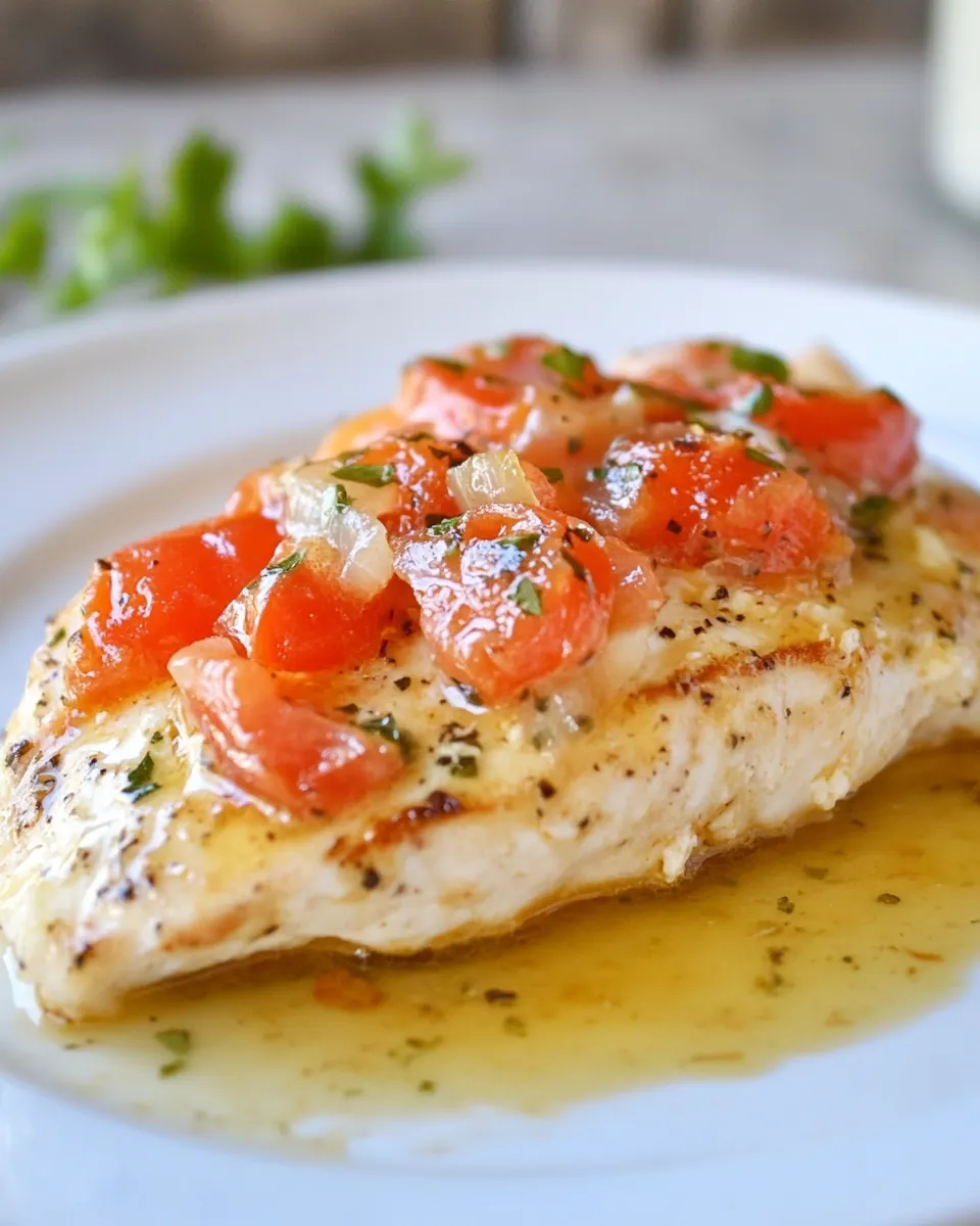 Bruschetta Chicken