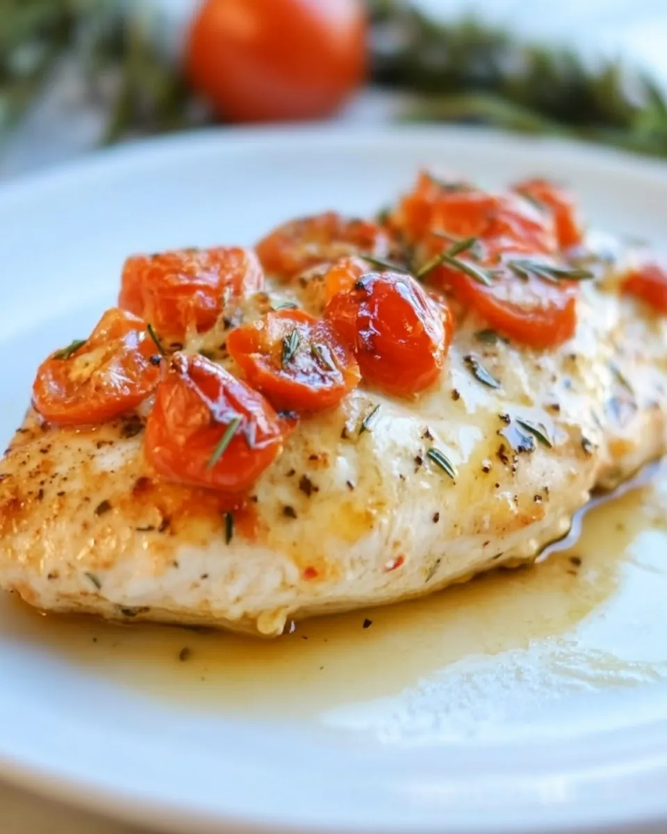 Bruschetta Chicken