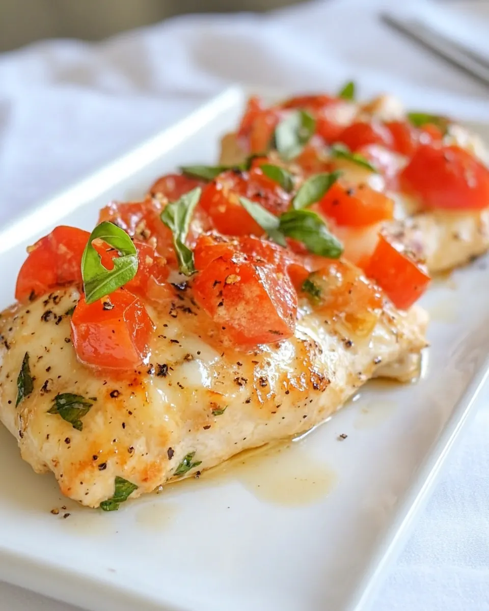 Bruschetta Chicken