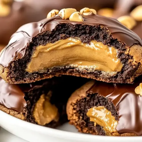 Buckeye Brownie Cookies