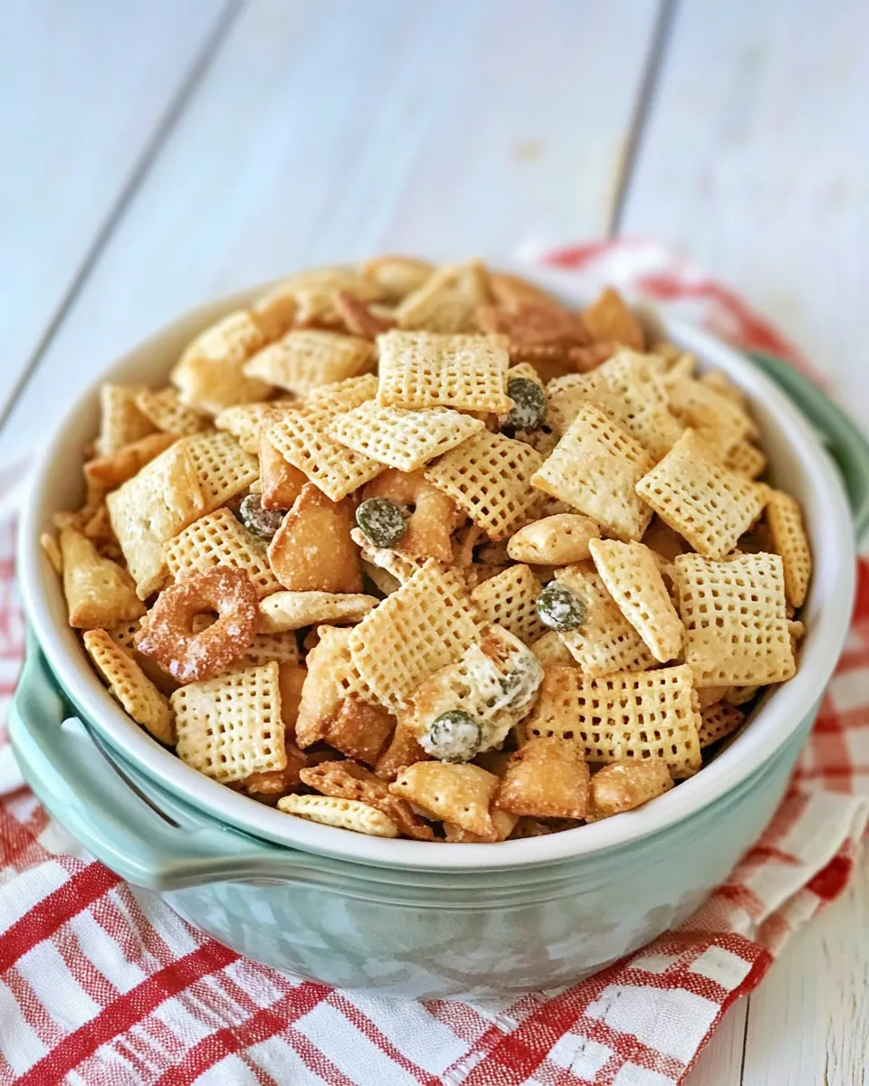 Buffalo Chex Mix