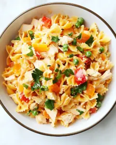Buffalo Chicken Pasta Salad