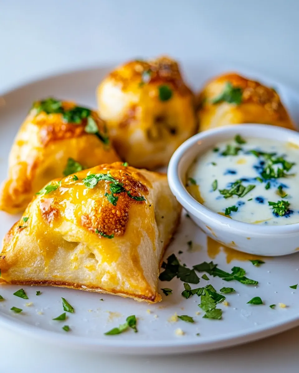 Buffalo Chicken Pizza Bites