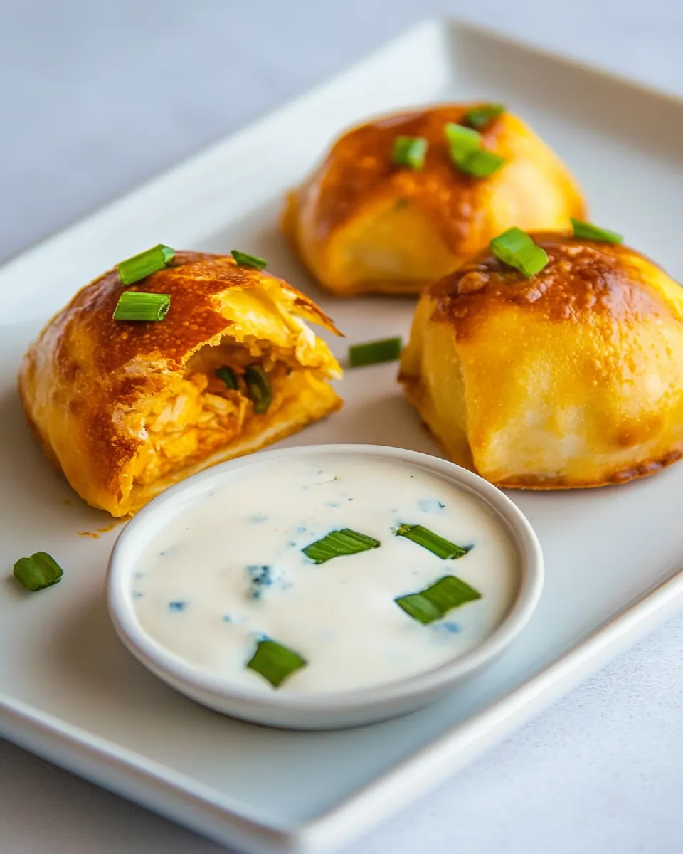Buffalo Chicken Pizza Bites