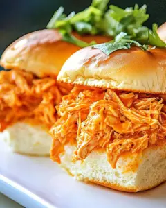 Buffalo Chicken Sliders
