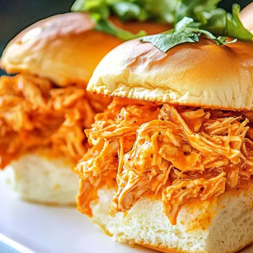 Buffalo Chicken Sliders