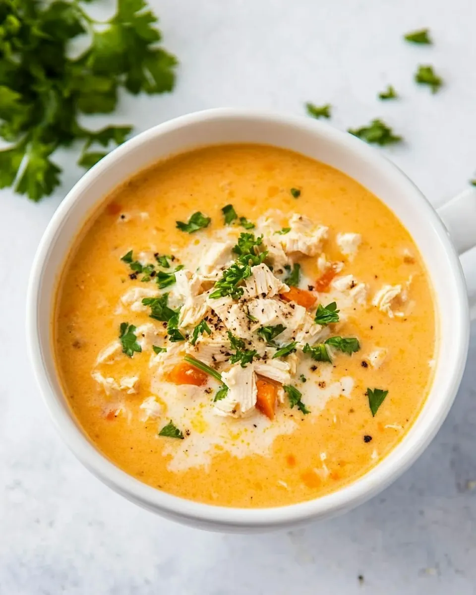 Buffalo Chicken Soup