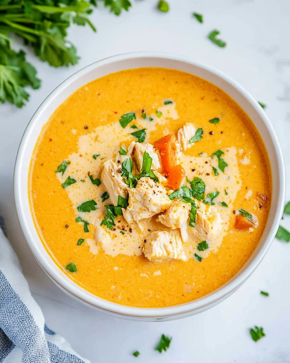 Buffalo Chicken Soup