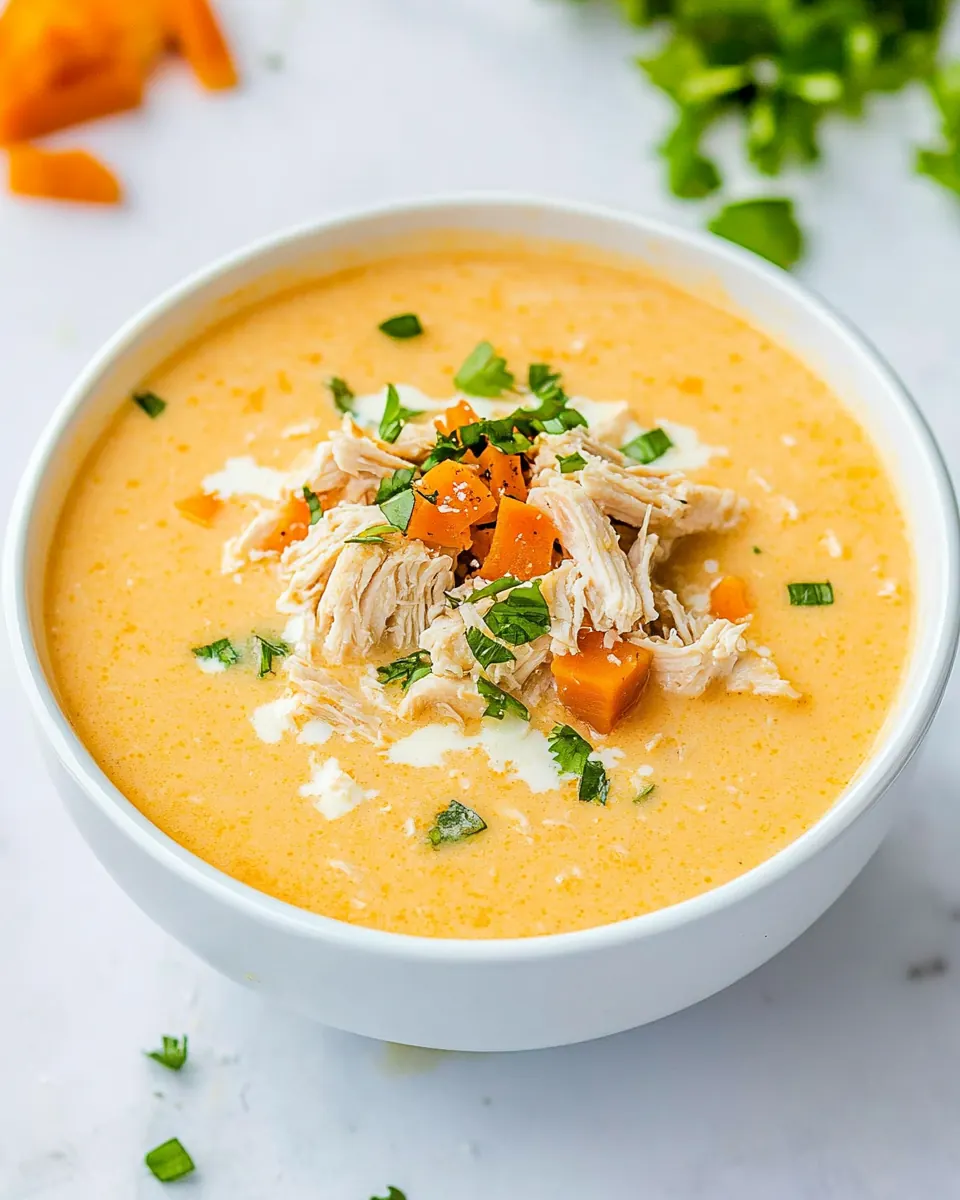 Buffalo Chicken Soup