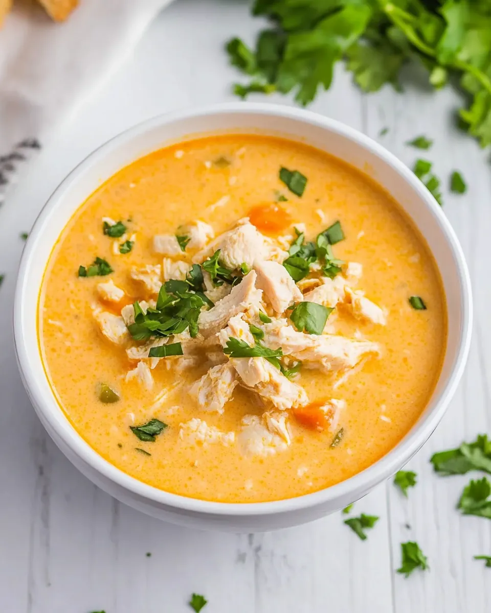 Buffalo Chicken Soup