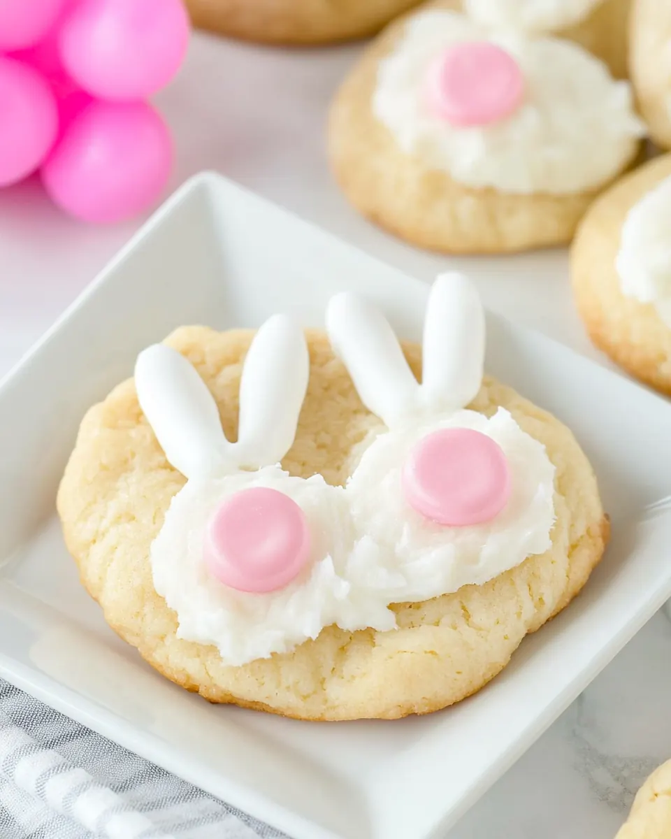 Bunny Butt Cookies
