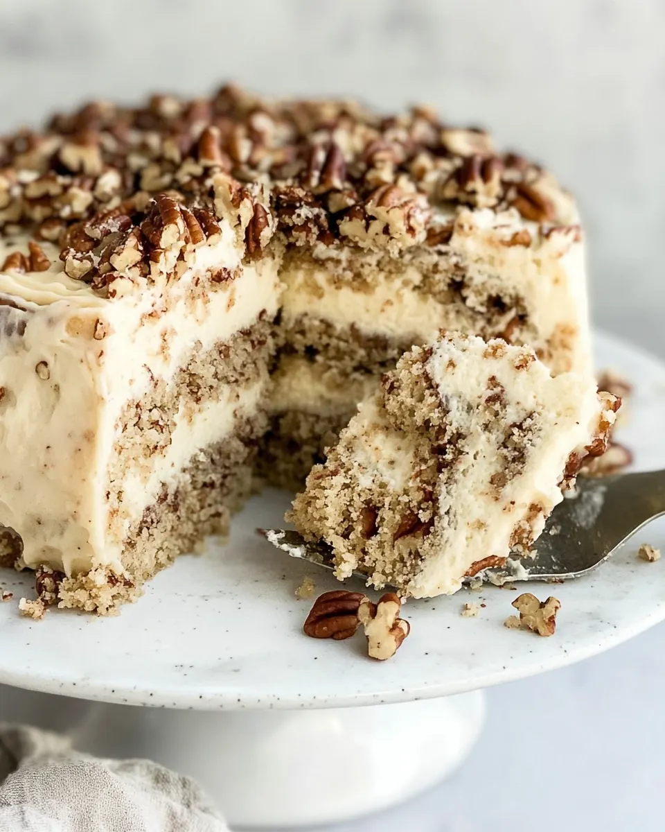 Butter Pecan Cake