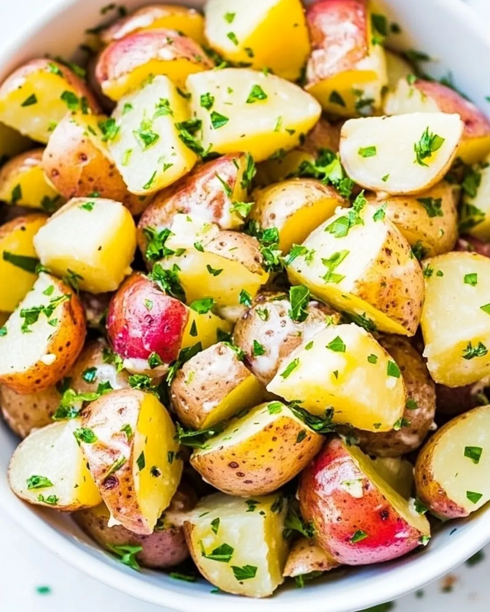 Buttered Parsley Potatoes