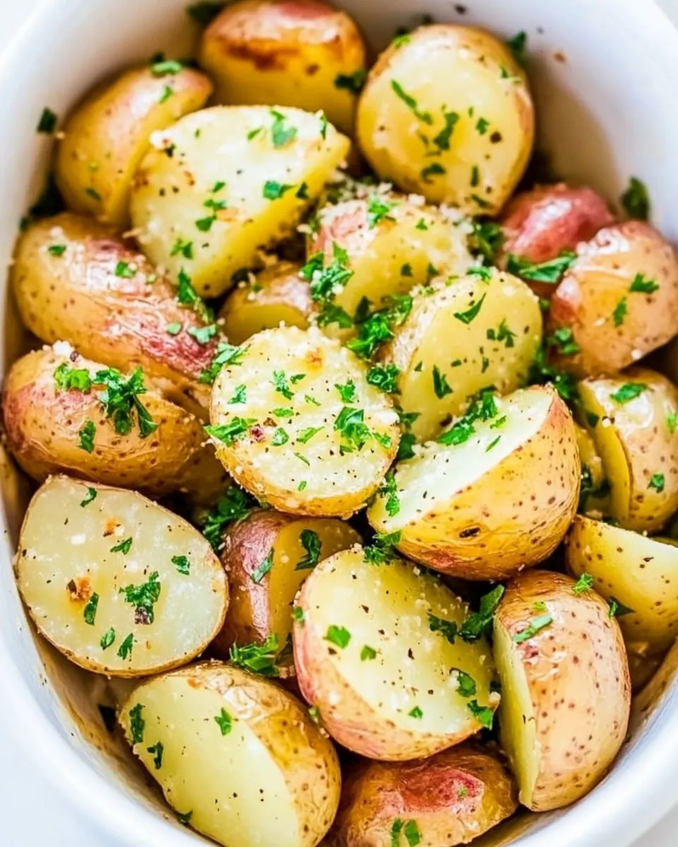 Buttered Parsley Potatoes