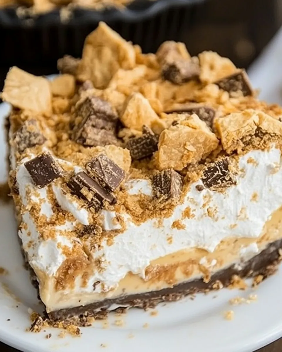Butterfinger Pie