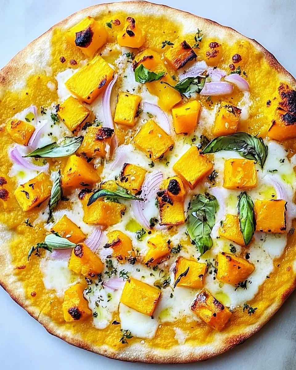 Butternut Squash Pizza