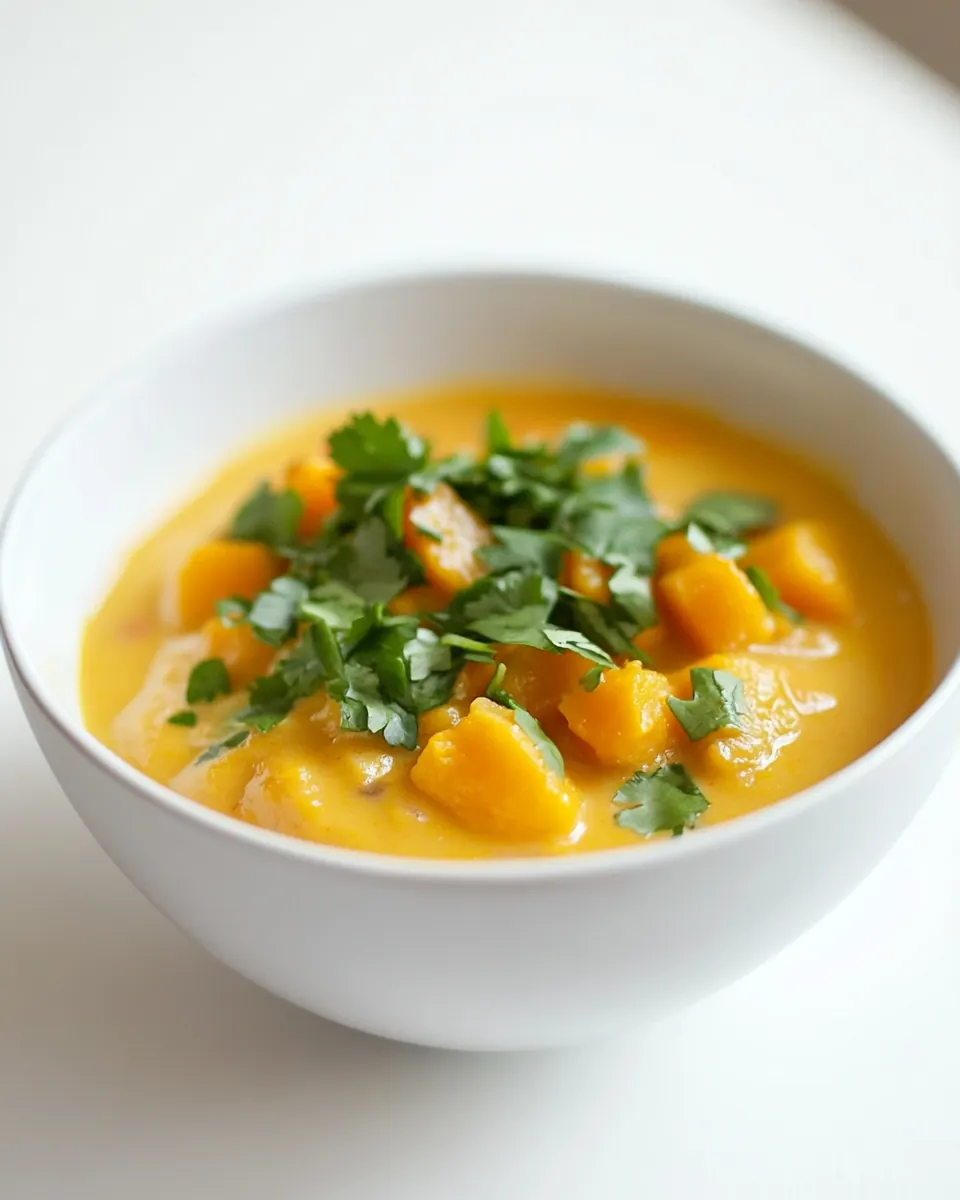 Butternut Squash and Coconut Curry