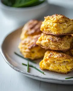 Butternut Scones with Cheese and Chives