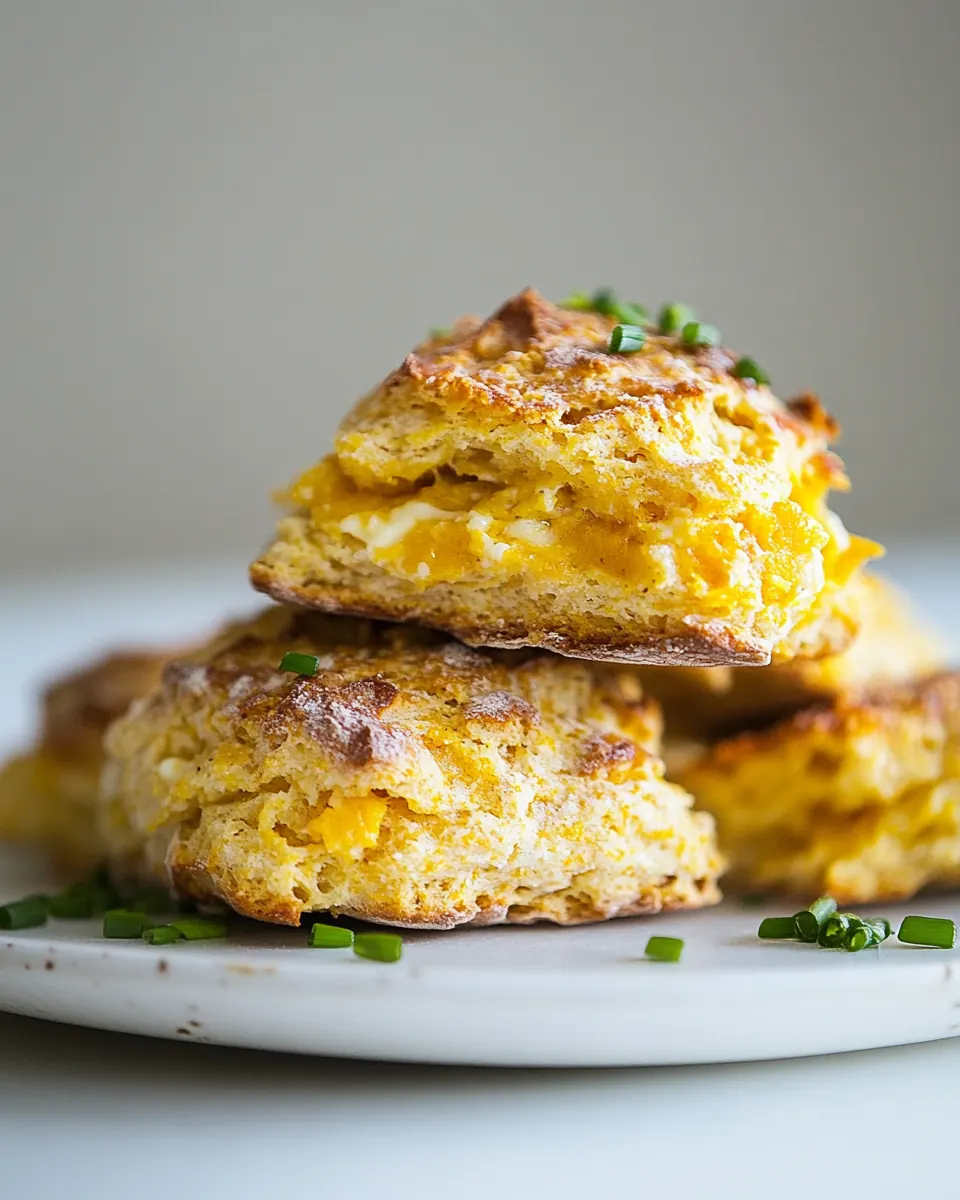 Butternut Scones with Cheese and Chives