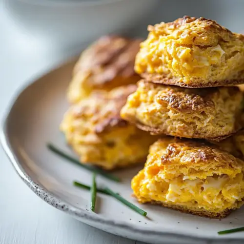 Butternut Scones with Cheese and Chives