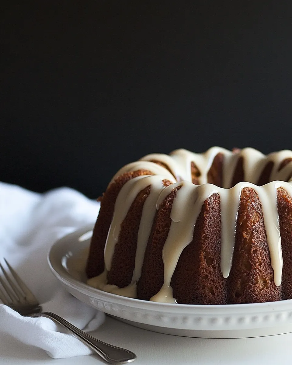 Butterscotch Pumpkin Bundt Cake